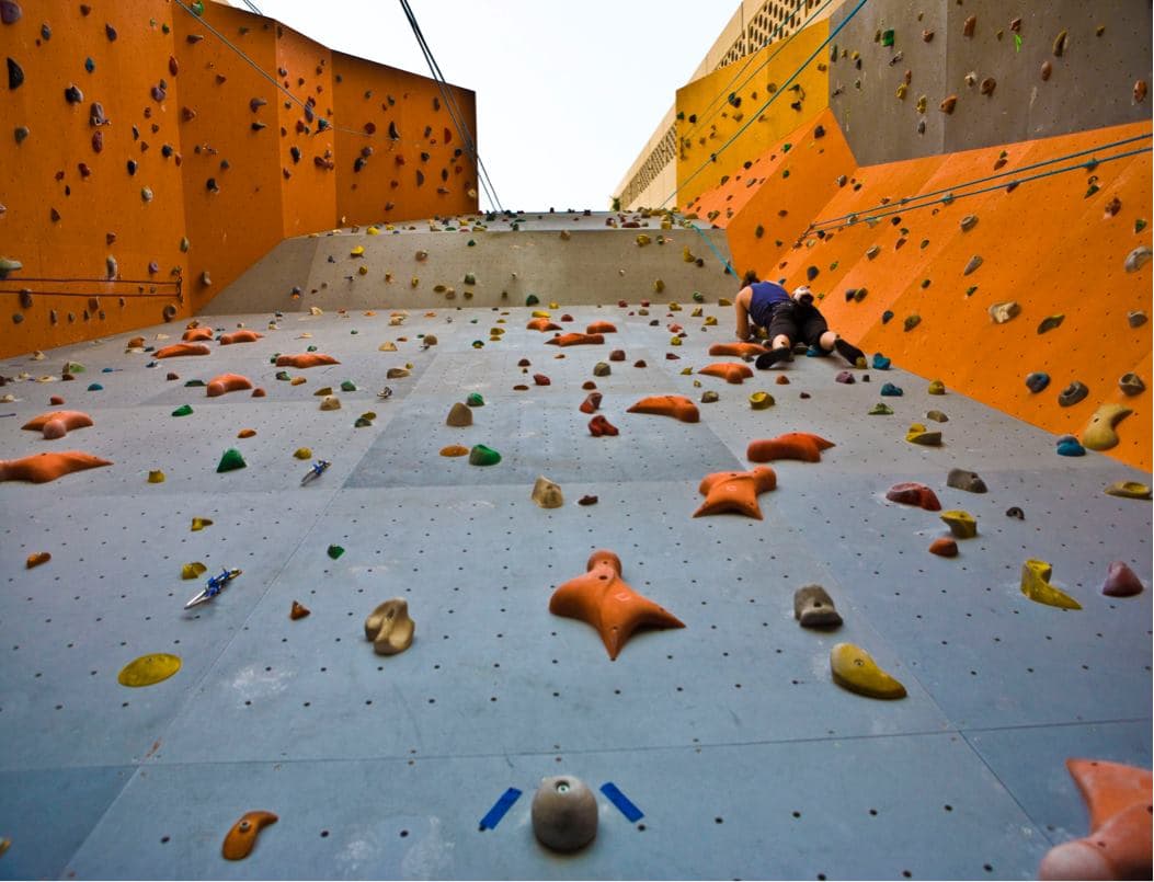 The Wall free climbing