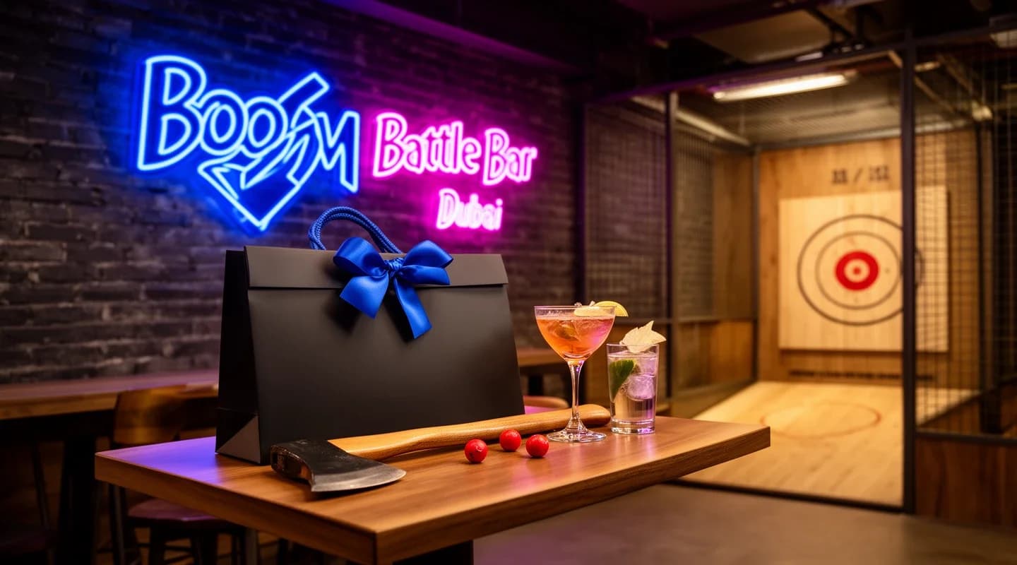 Birthday person goes free with a Boom Birthday group of 10 or more — Boom Battle Bar Dubai