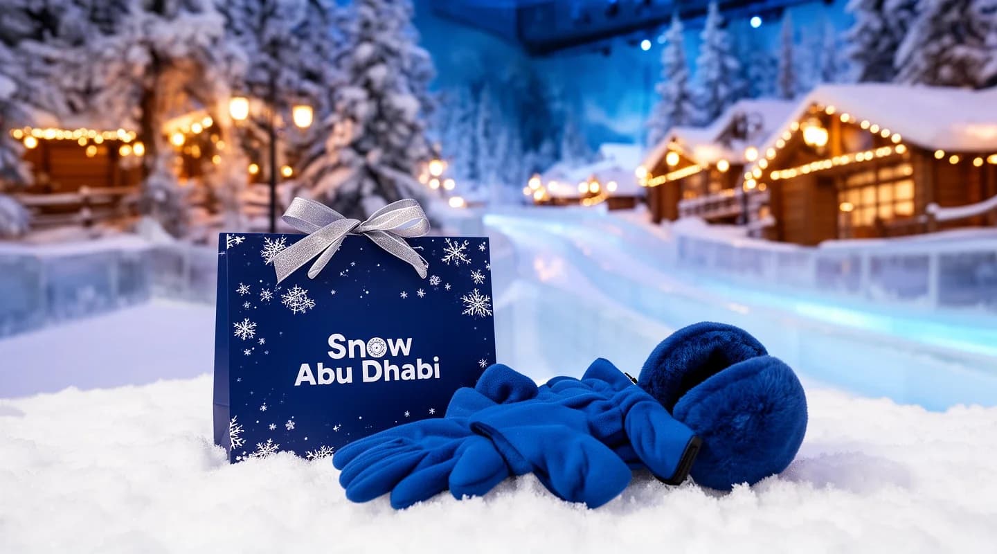 Free Snow Park entry with unlimited rides — Snow Abu Dhabi